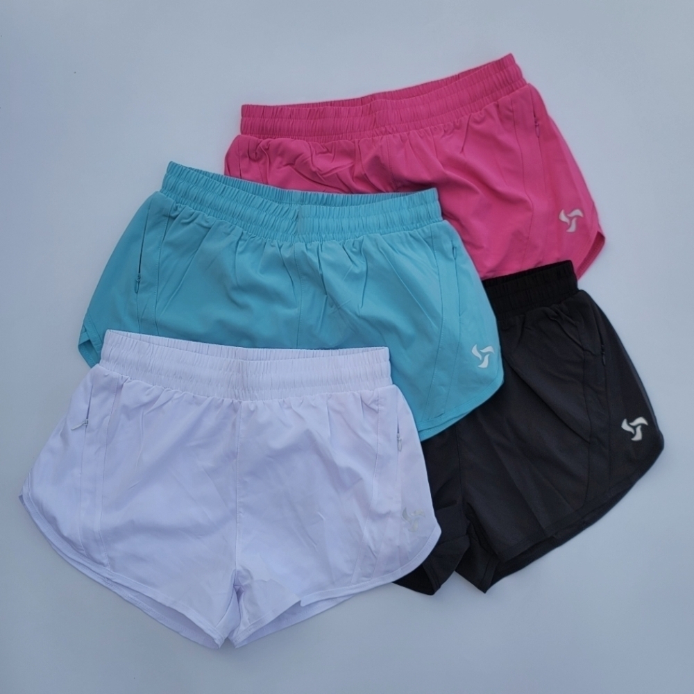Pedigree FreeRUN High Waist Lined Shorts with Zipper Pockets | Pink - Picture 8 of 8